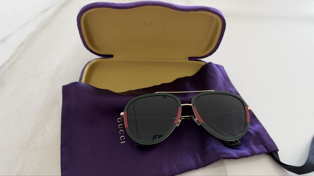 Óculos aviador Gucci gucci GG0062S 003