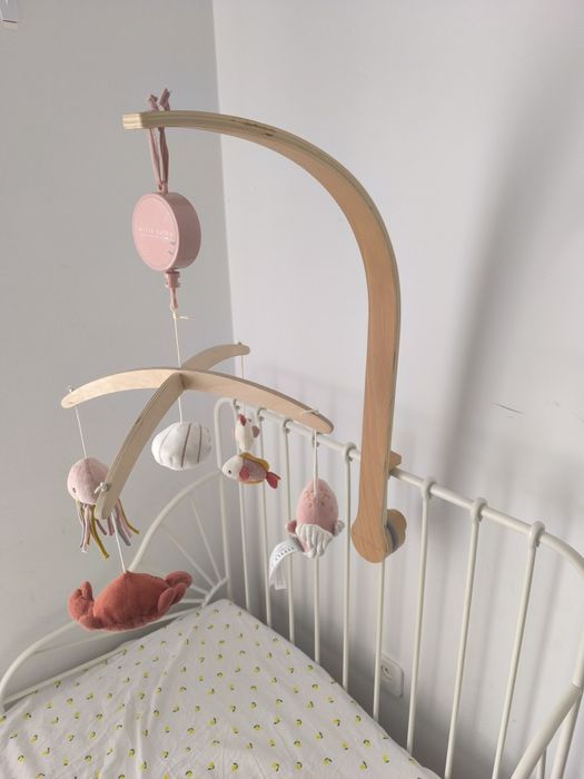 Karuzela Little Dutch - Music Mobile, drewniana z pozytywką