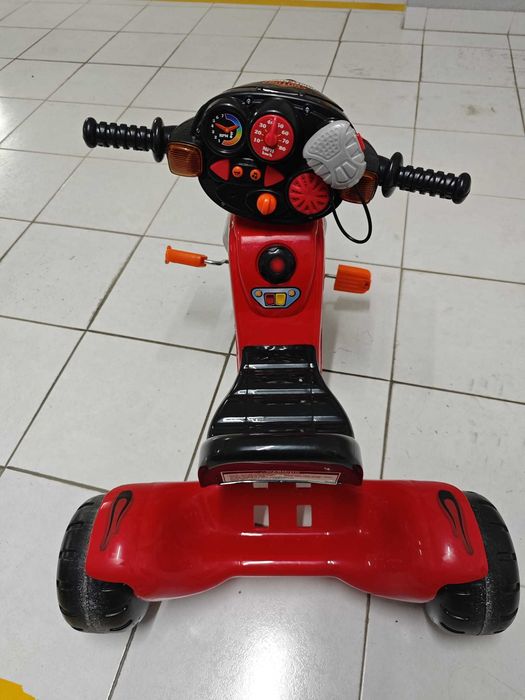 Triciclo Fisher-Price Harley-Davidson (Com Luzes e Sons) – Como Novo