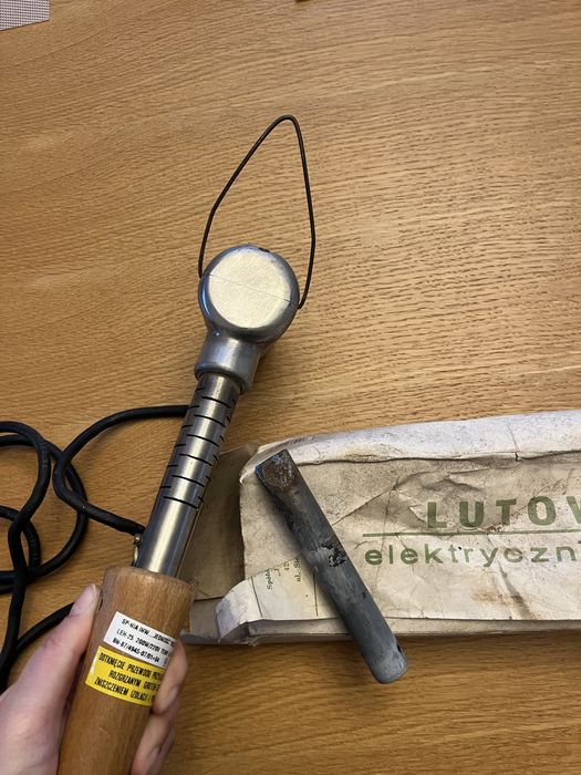 Lutownica elektryczna Leh oporowa o mocy 200 w