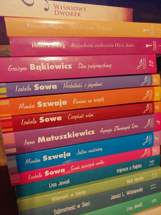 Książki - literatura kobieca.