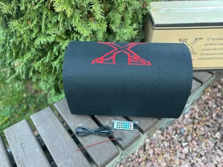 Активний сабвуфер с блютуз. Для авто та дому. Бочка.Акустика.Колонка.