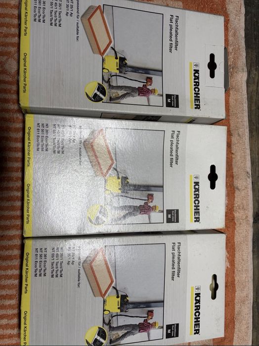 Nowy filtr odkurzacza Karcher