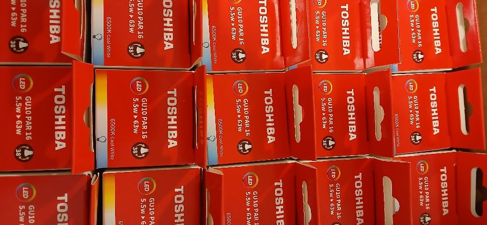 Lâmpadas Led Toshiba 5.5W  NOVAS