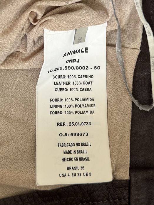 Шкіряні штани кльош Y2K