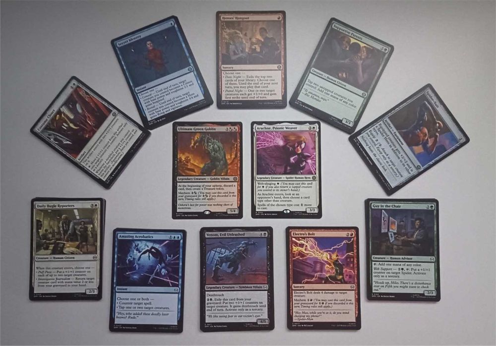 Magic The Gathering Spider-Man – 115 Cartas Diferentes