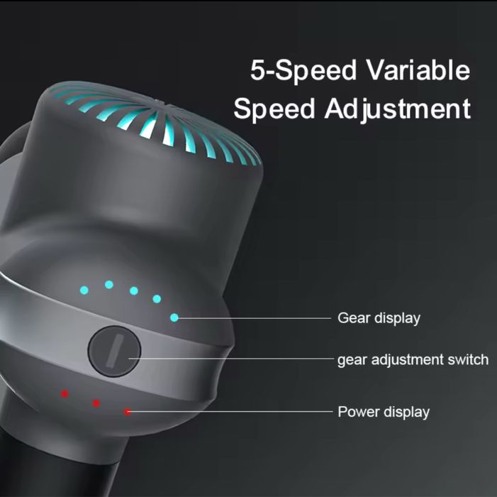 ‼️Ударний масажер Booster Lightsaber Mini перкусійний масажер для тіла