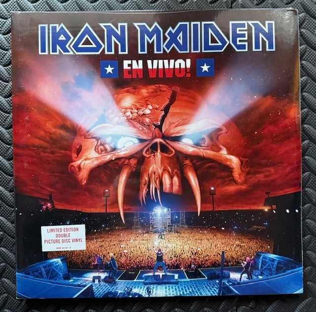 Iron Maiden ‎– En Vivo!, LP, Album, Limited Edition, Picture Disc