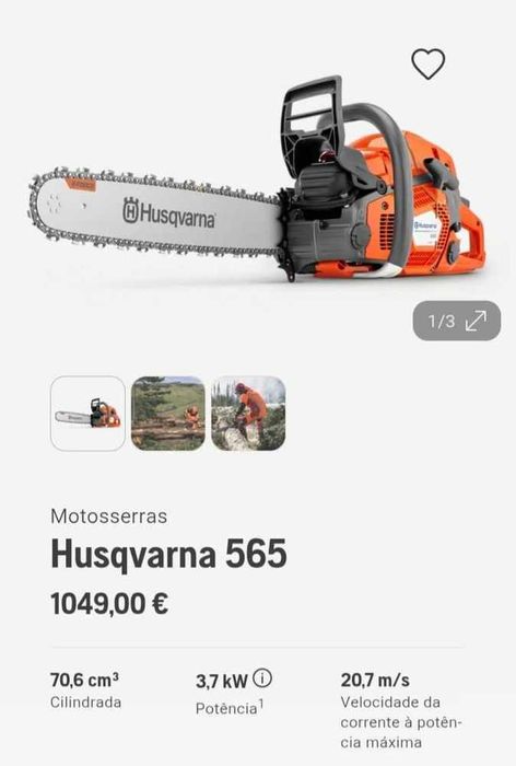 Motosserra Husqvarna 565