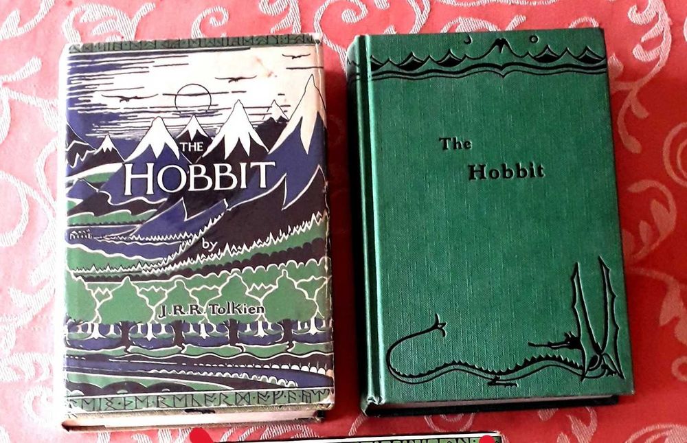 J R R Tolkien - The Hobbit (Allen & Unwin) - Edições de Coleção 1968 e 1974