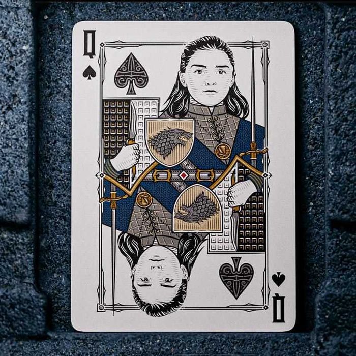 Baralho de cartas Game of Thrones ou Star Wars Year of the Dark Side