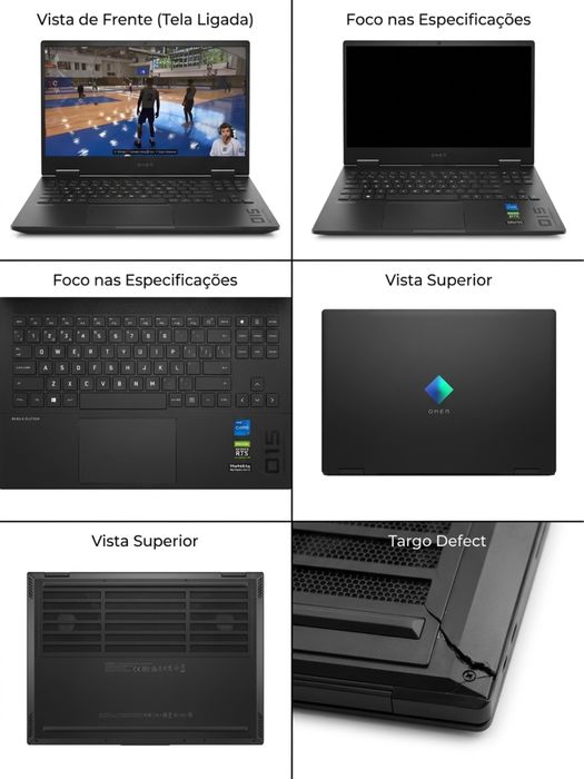 HP OMEN  Gaming Laptop - intel core i7 / RTX 2060