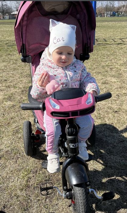 Продам велосипед з батьківською ручкою