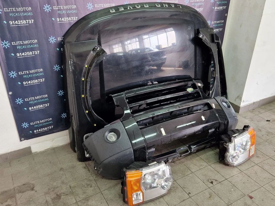 Frente completa usada LAND ROVER DISCOVERY III 3 capot parachoques