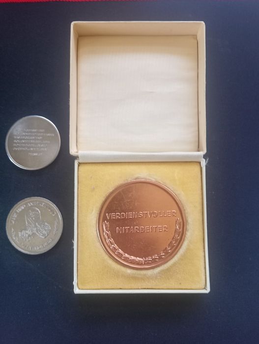 Настільні медалі.ГДР.