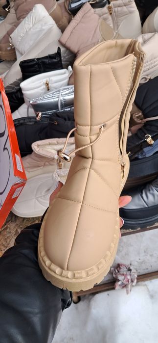 Buty zimowe śniegowce 37 wodoodporne ciepłe