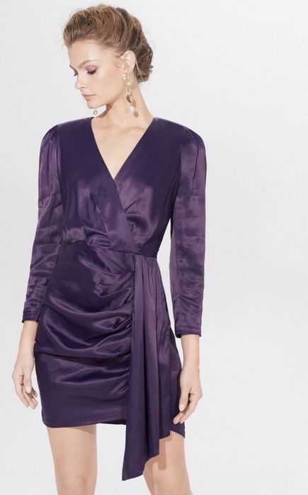 Fioletowa sukienka Mohito Gold Label M