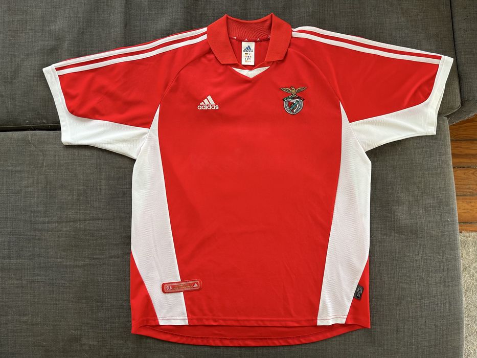 Camisola Oficial Benfica Adidas 2001 2002 Mantorras 9