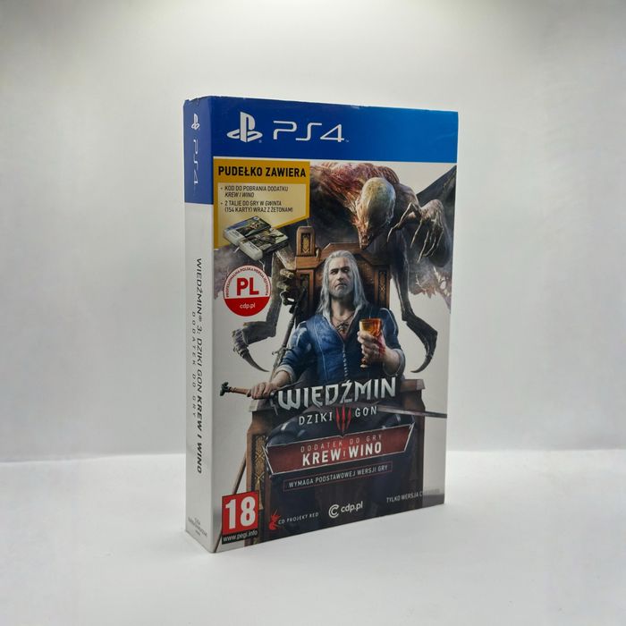 [PL] Karty Gwint Wiedźmin 3: Dziki Gon - Krew i Wino PS4