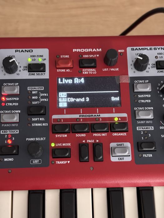 Nord electro 6d 73 com saco