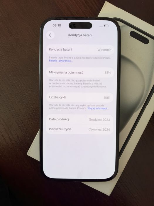 Iphone 15 128GB