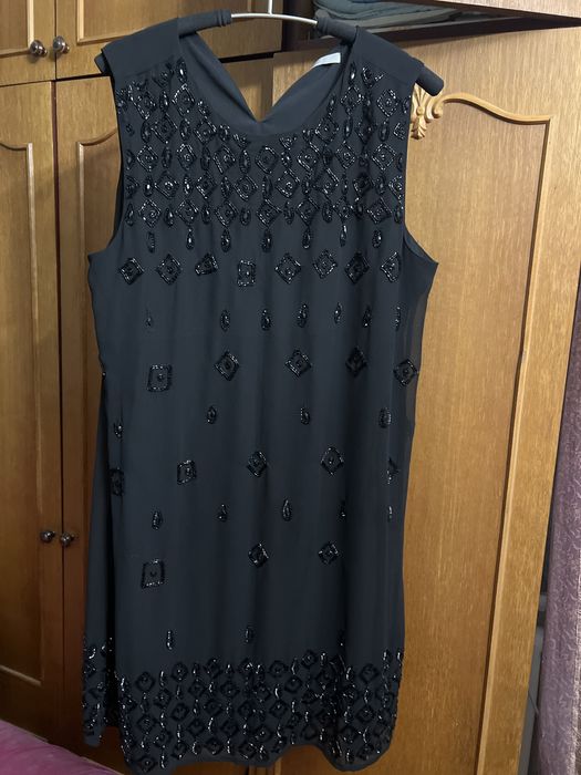 вечернее платье новое бисер