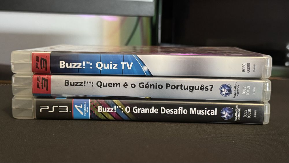 Comandos Buzz PS3 / Jogos Buzz