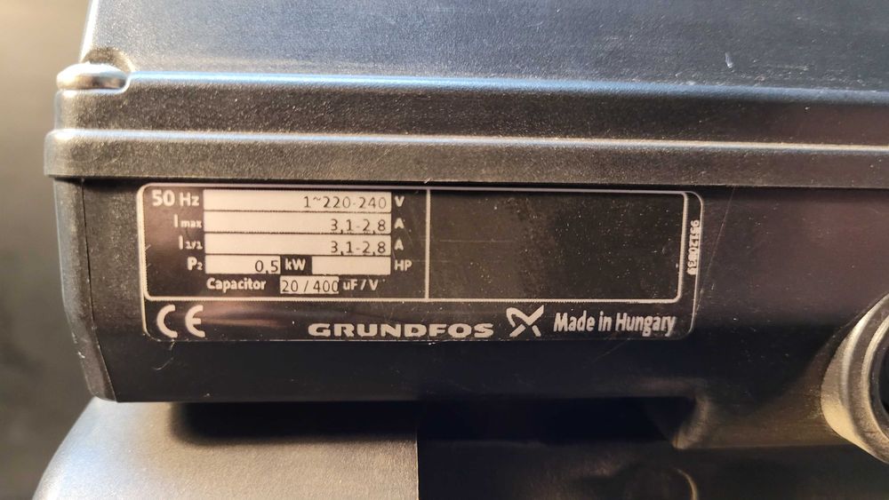 Pompa Grundfos CM3-3 A-R-G-E-AQQECAAN – 0,5 kW, używana, sprawna