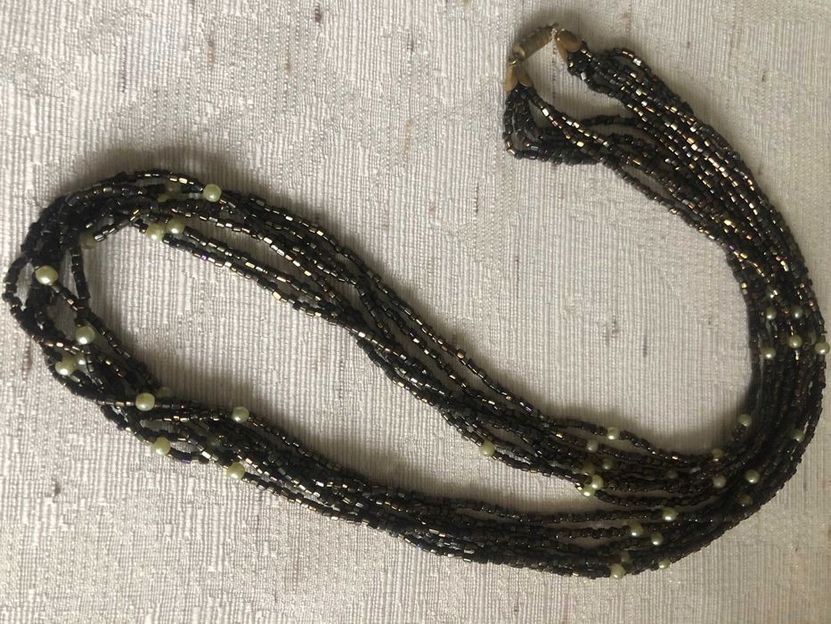 Бусы из чешского бисера, винтаж.