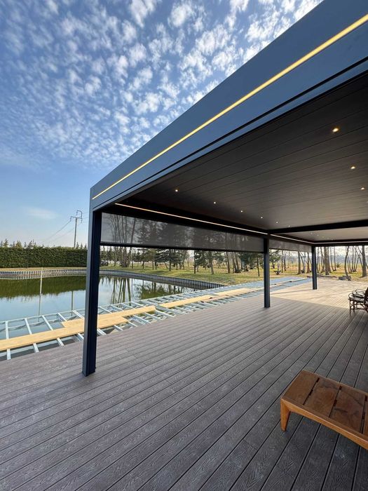 Pergola aluminiowa na wymiar – dopasowana do Twojego tarasu