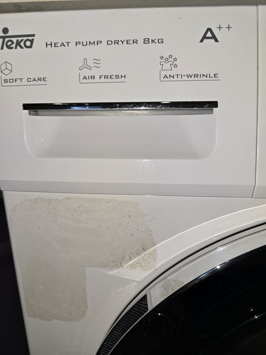Máquina de secar roupa sem porta