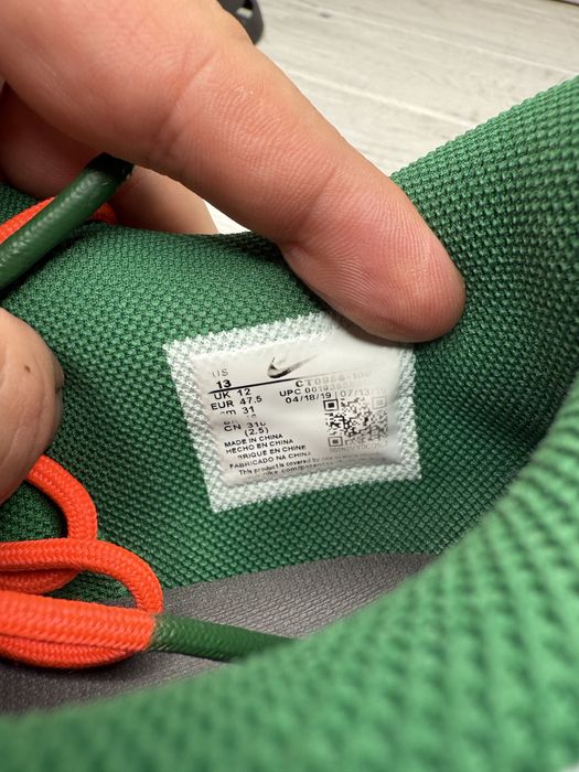 Крутые кроссовки nike dunk low off-white pine green