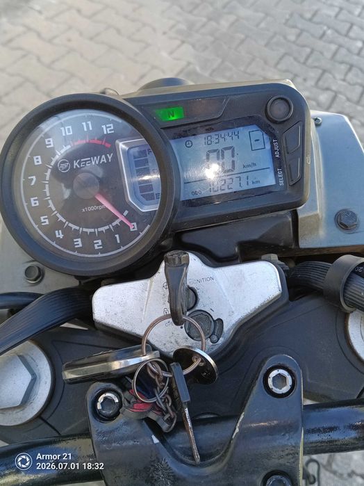Vendo mota keelley 125 rkv