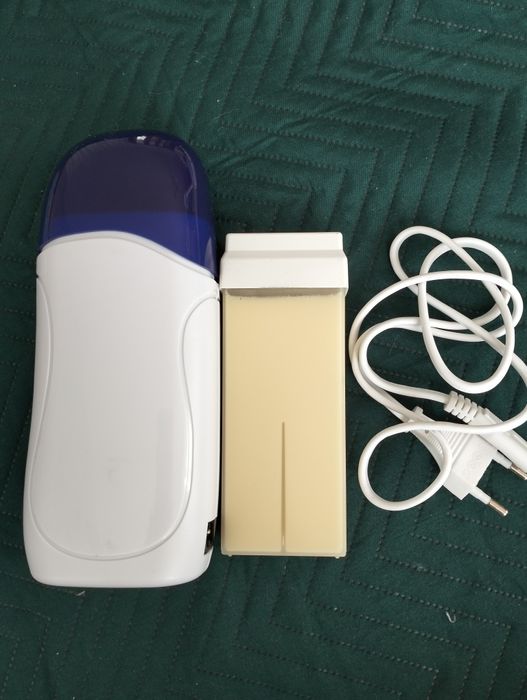 Zestaw do depilacji woskiem. Podgrzewacz