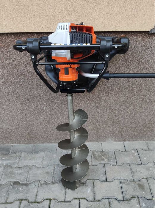 Wynajem wiertnica spalinowa do gleby 20 cm, pompa do brudnej wody