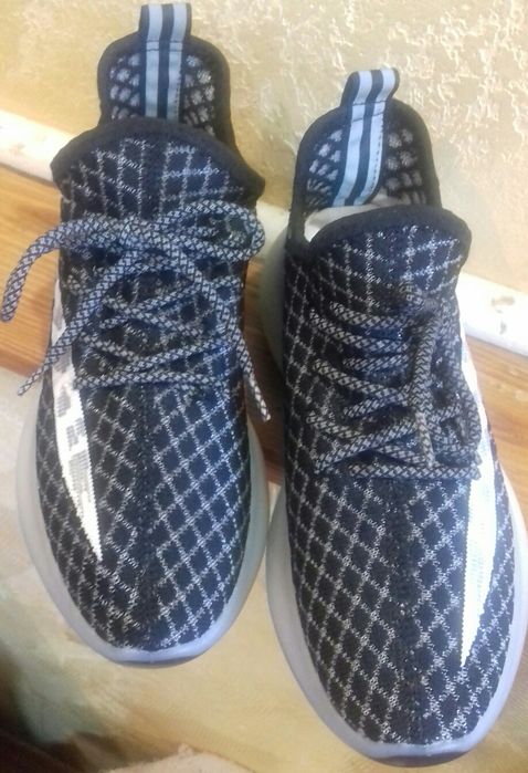 Кроссовки  Yeezy boost 350 рефлективные