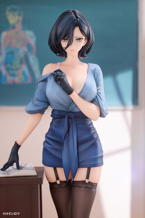 Аниме фигурка Toutotsu ni Nugidasu Tennen Bijutsu Kyoushi Rumi illustration by Keso Shirou 1/6 Complete Figure