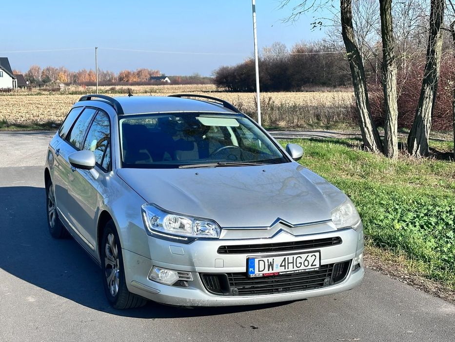 Citroën C5 Citroën C5 Kombi 2011 - 2.0 HDi (Automat) Srebrny