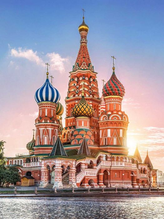 MB Puzz3D Catedral São Basílio Moscovo 708 Peças | Coleção Anos 2000