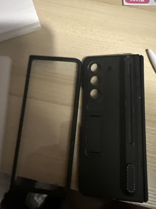 Capa para Samsung Galaxy Z Fold 5 com caneta para notas
