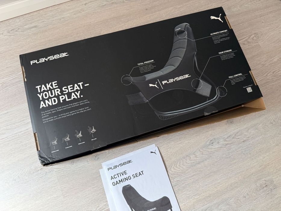 Fotel gamingowy Playseat Puma Active Gaming Seat – Stan Idealny, Pudełko