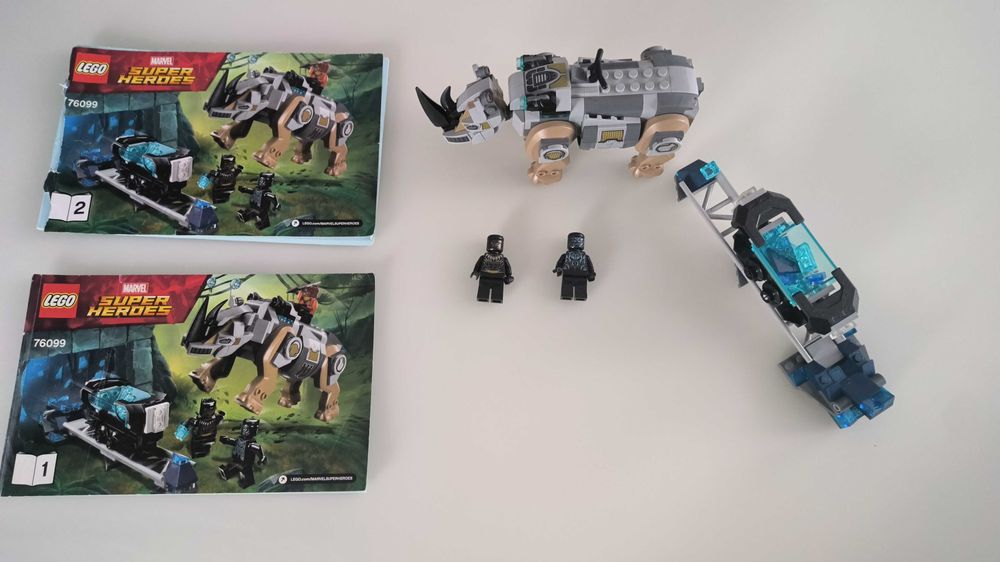 Конструктор LEGO Super Heroes Marvel Сутичка з Носорогом 76099