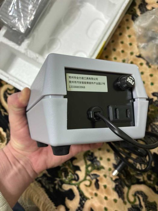 Фрезер для маникюра Saeshin Shixin strong 102L полный комплект новый