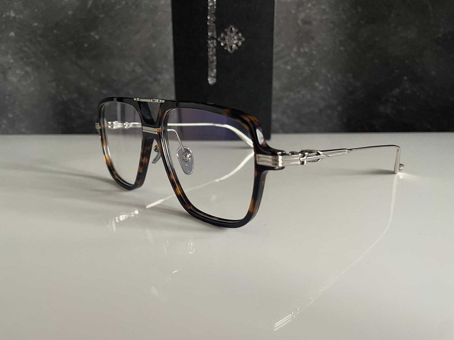 Okulary tytanowe, oprawki zerówki.