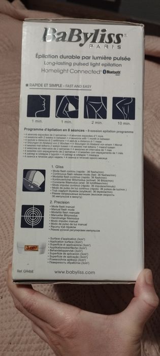 Depilator IPL (laserowy) BaByliss G946E