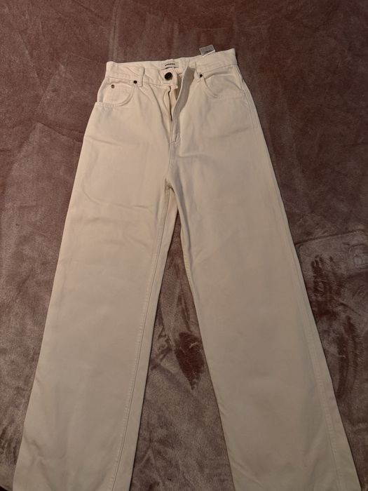 Sandro джинси білого кольору