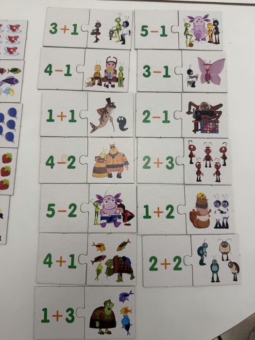 Настільні ігри Ранок Лунтикова школа рахунок увага мислення