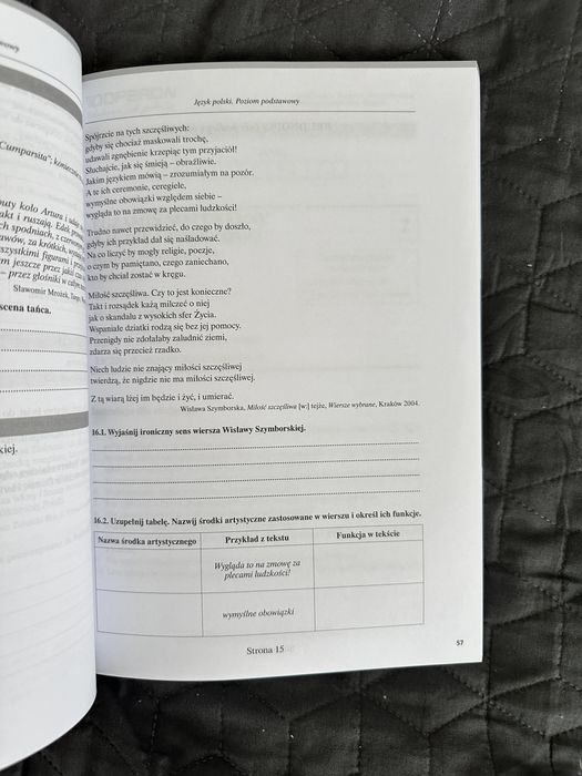 Matura Arkusze język Polski podstawowy Operon. Nowe