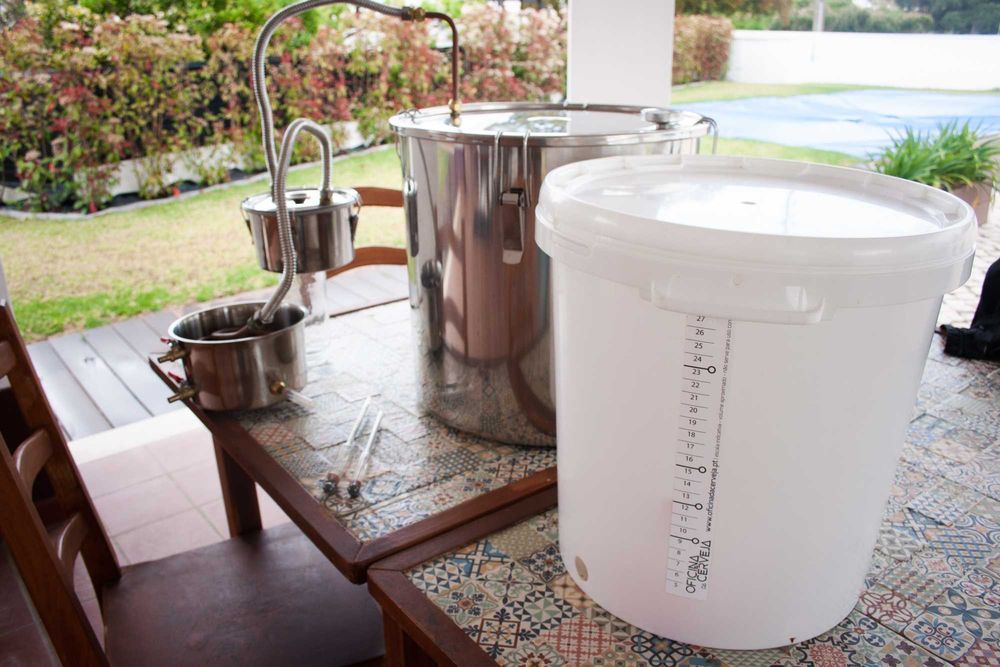 destilador de alcol 50lt