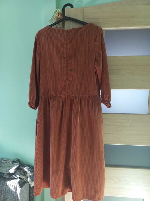 Вельветова оверсайз сукня, р.ХS-S, ц.650